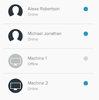 Presence detection with PubNub