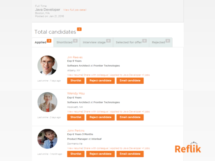 Candidate Matching solution by Reflik | iCIMS Marketplace