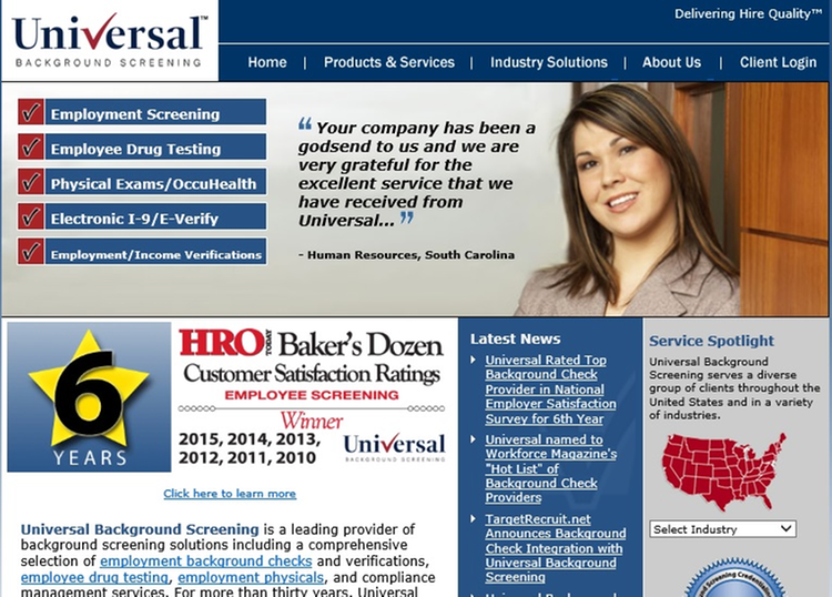 Background Screening solution by Universal Background Screening, Inc ...