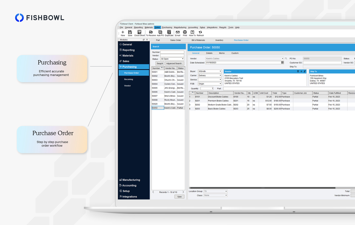 Fishbowl Advanced | Apps for QuickBooks Desktop Marketplace