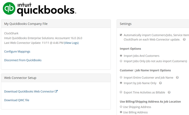 ClockShark Time Tracking | Apps for QuickBooks Desktop Marketplace
