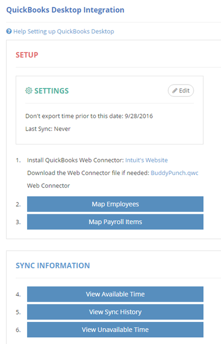 Features | Buddy Punch Employee Time Clock | Apps for QuickBooks ...