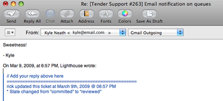 Project Management from Email and iPhone