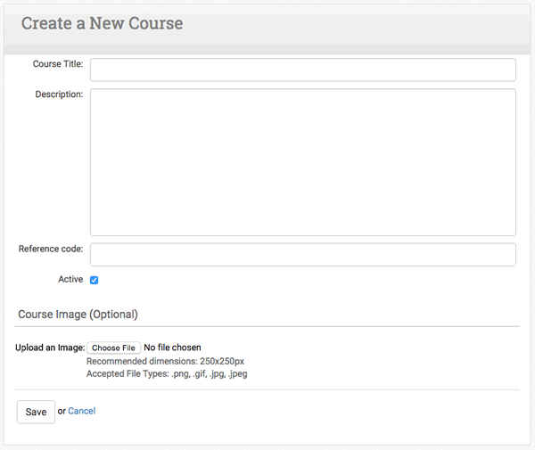 Course Builder