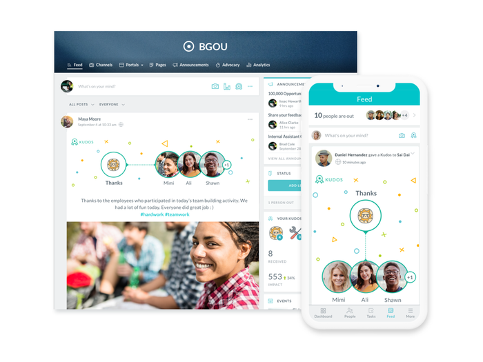 Kudos: Give a Digital High-Five