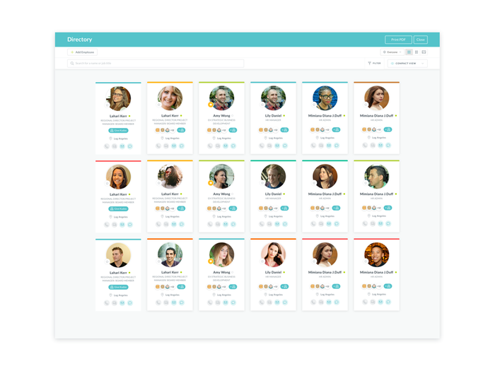Customizable Employee Directory