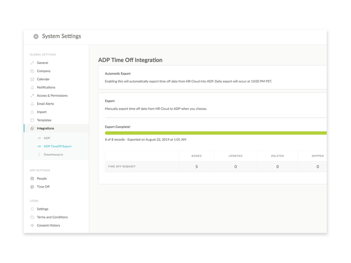 Integration Details