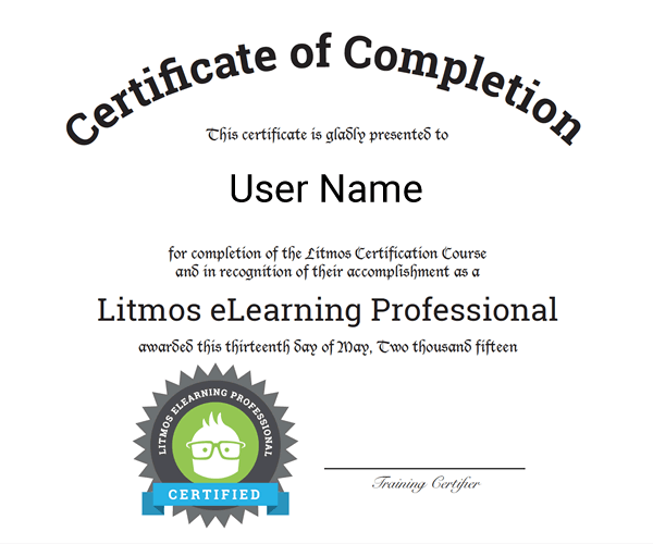 Certifications