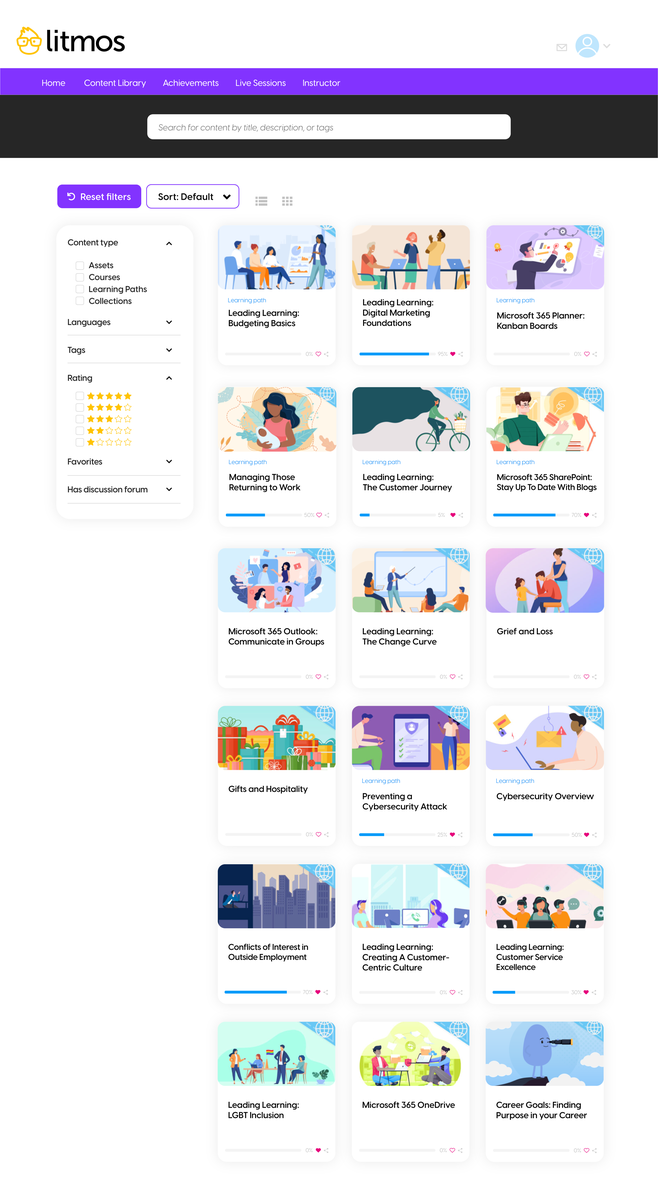 Litmos Training Content