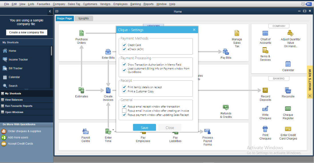 Clique Financials | Apps for QuickBooks Desktop Marketplace