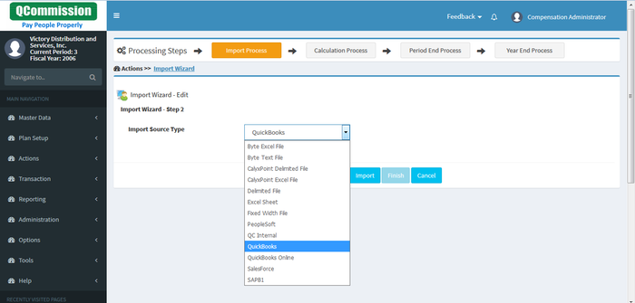 Features | QCommission | Apps for QuickBooks Desktop Marketplace