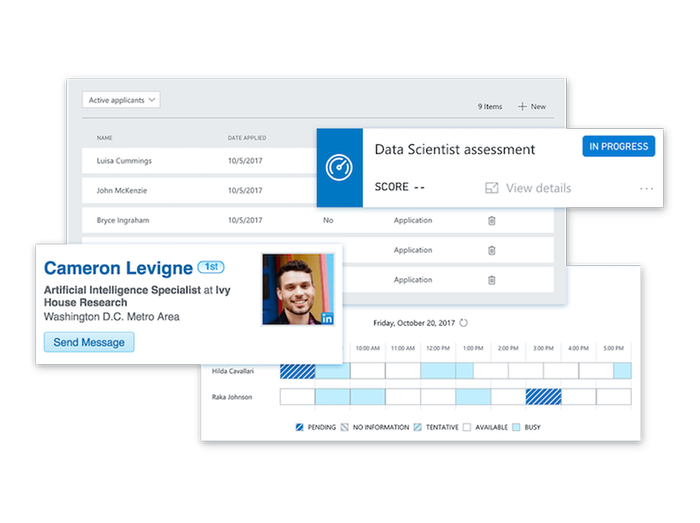 Enable collaborative recruiting