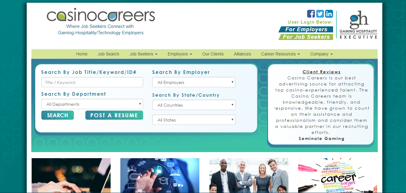 Job Posting solution by Casino Careers, L.L.C | ICIMS Marketplace