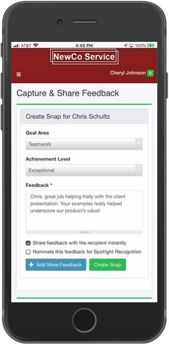 Continuous Performance Management