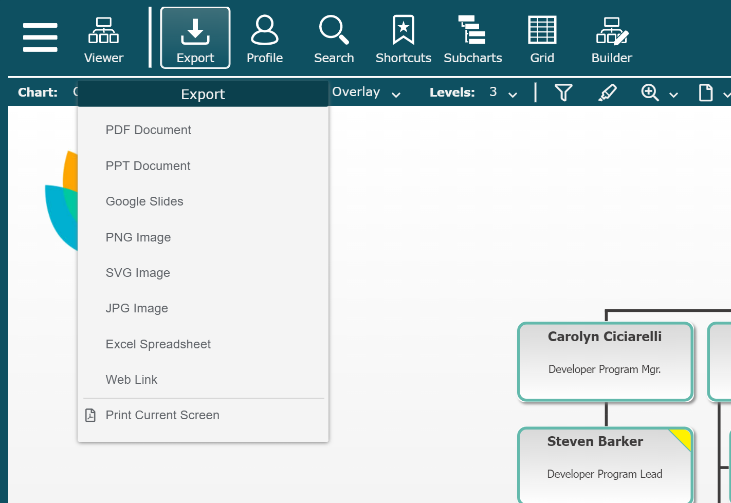 Export and Share