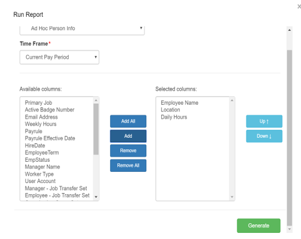 Import valuable workforce management data for analysis, visualization, and collaboration