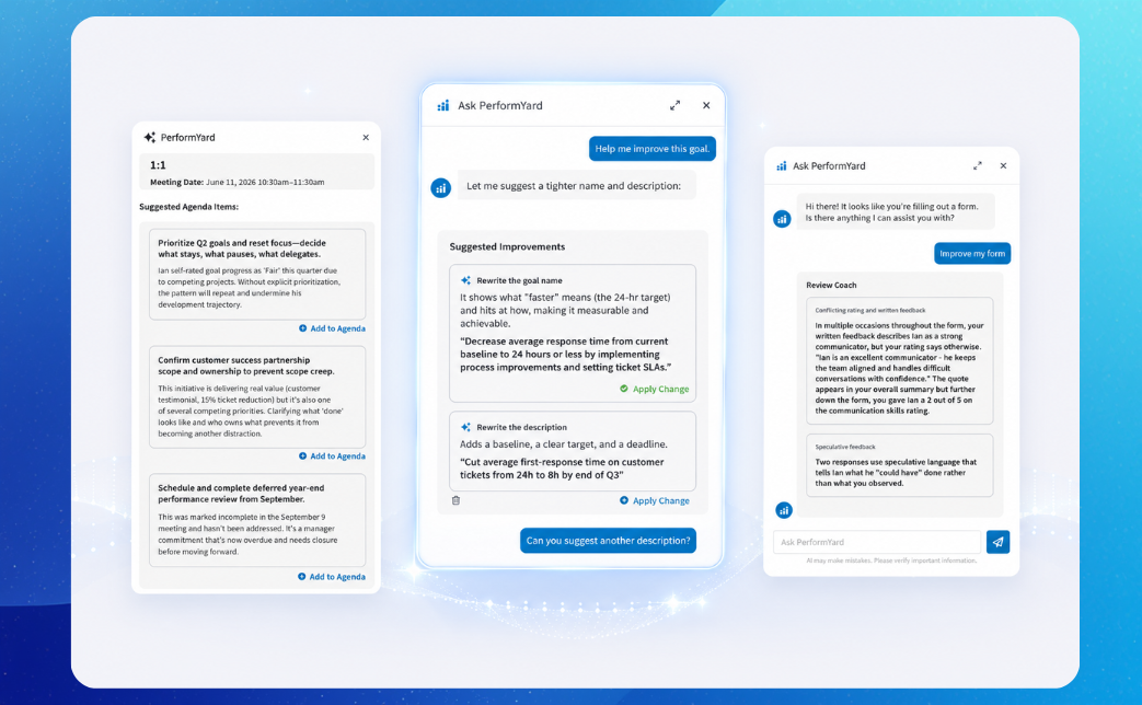 Goal Management, Meetings, and People Analytics