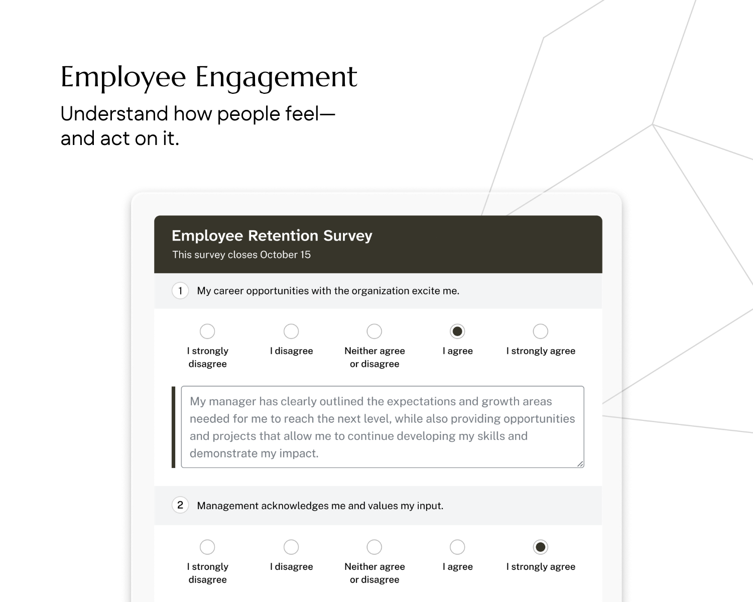 Employee Engagement