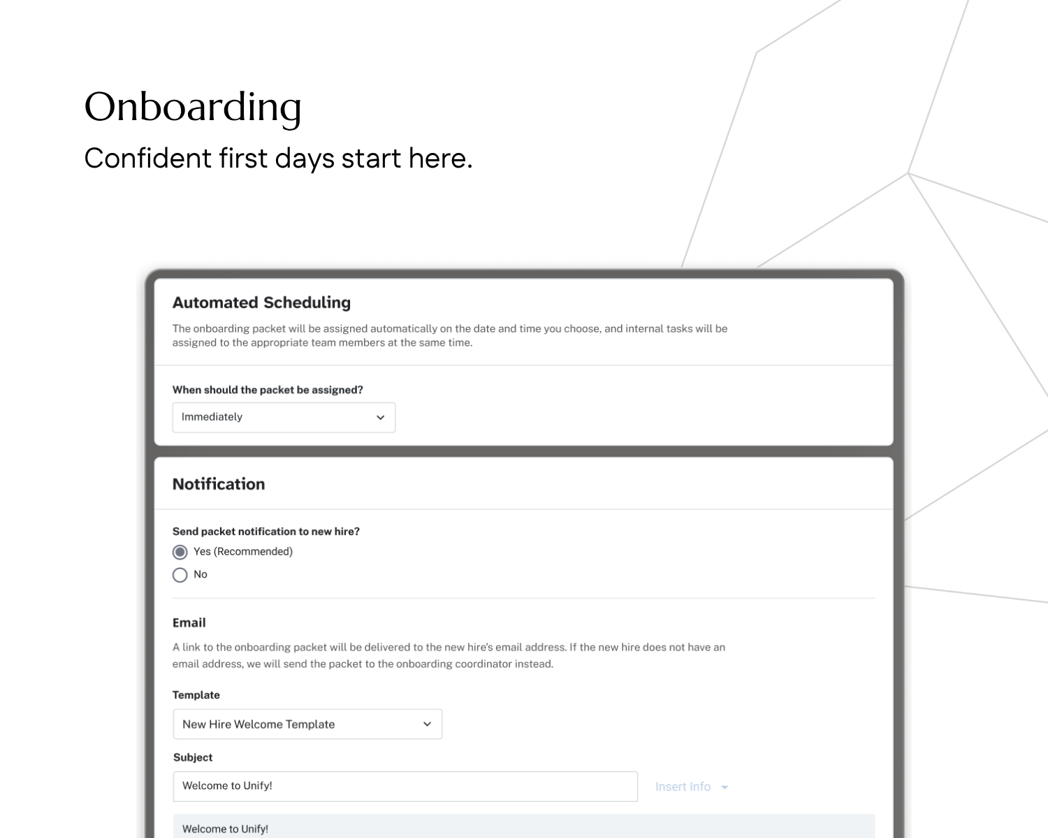 Onboarding