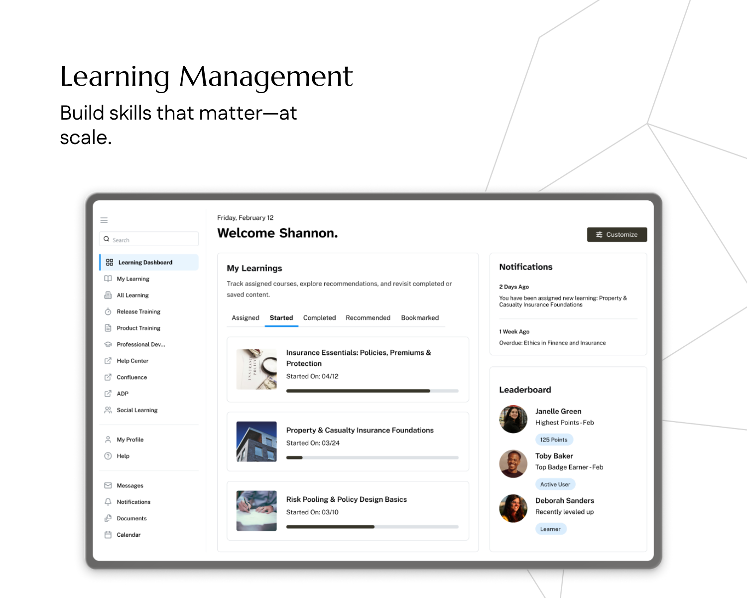 Learning Management