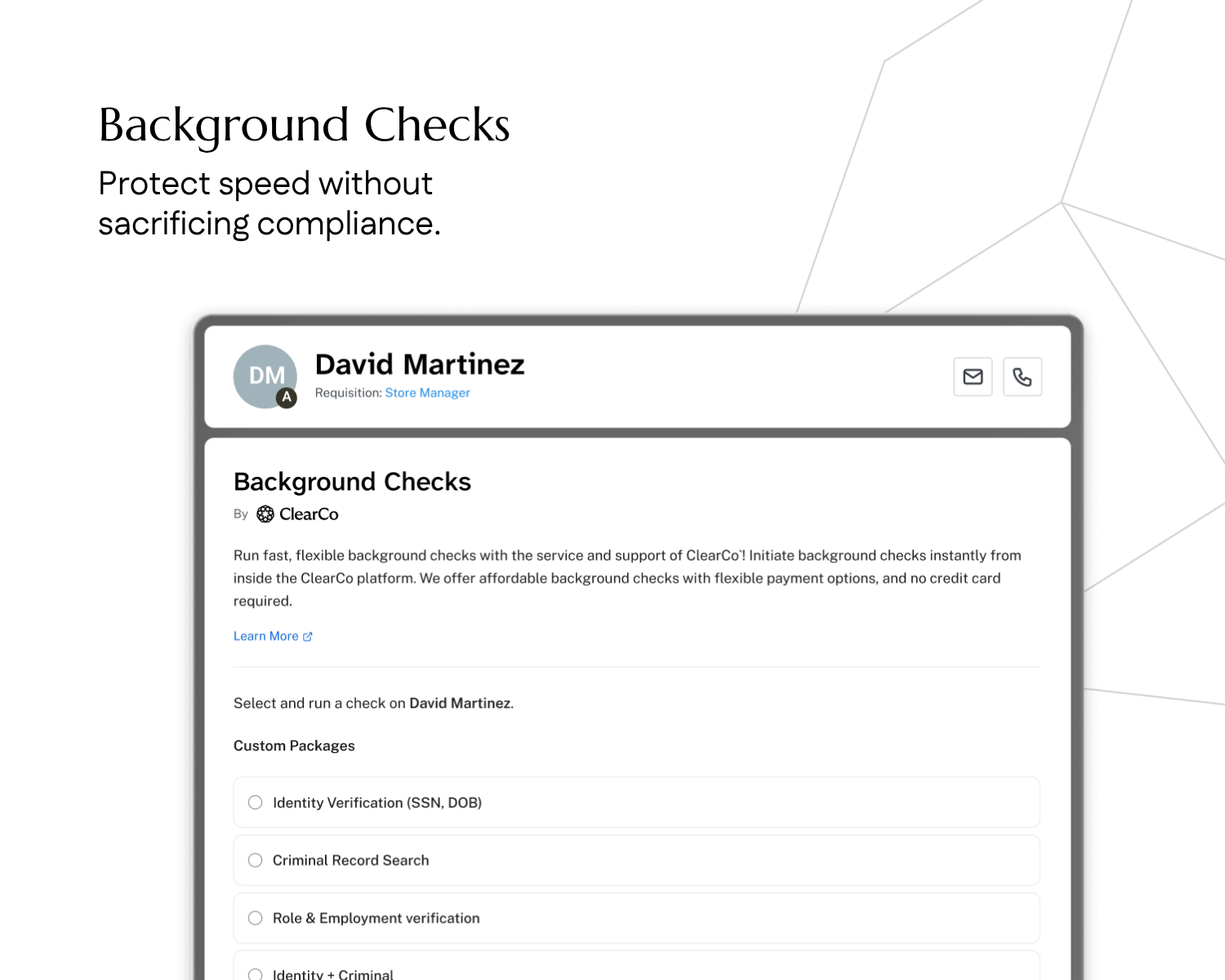 Background Checks