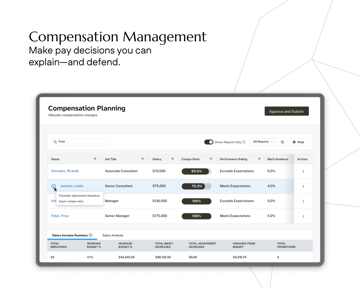 Compensation Management