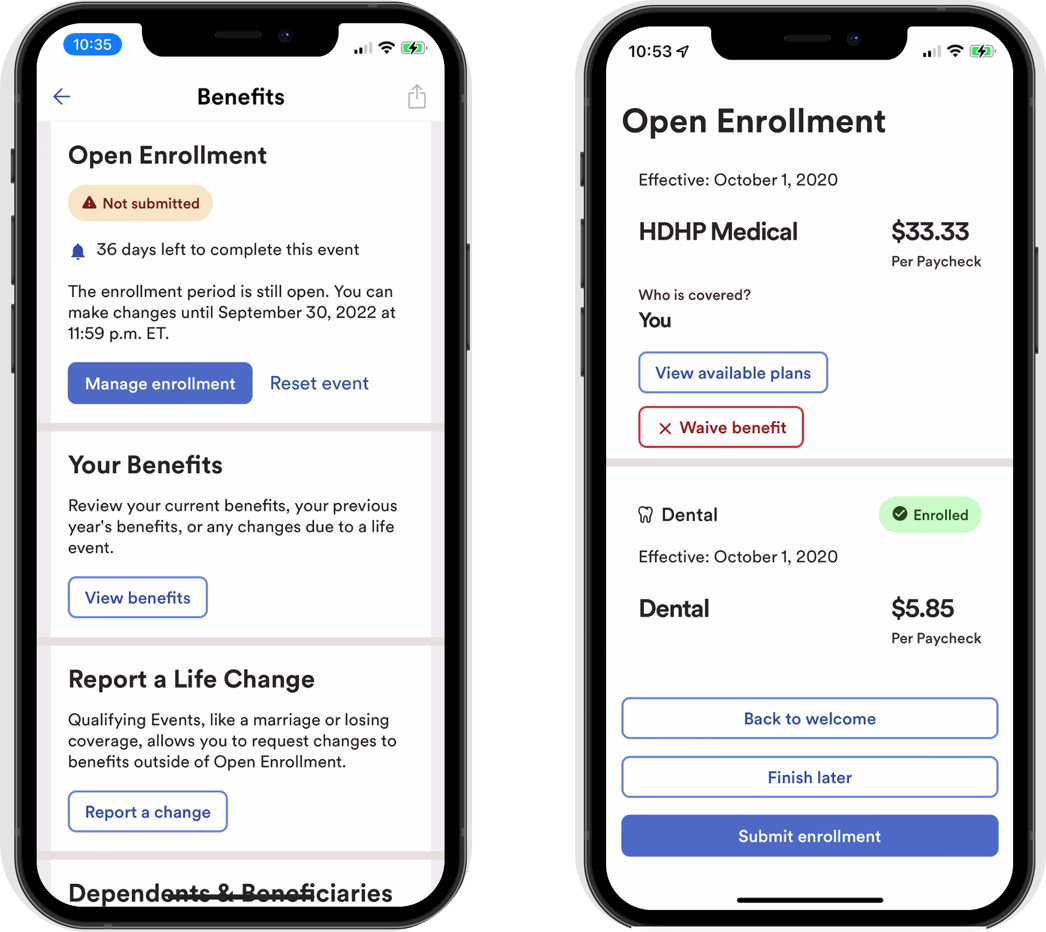 Employee Mobile App