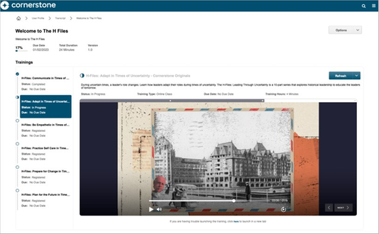 Cornerstone Learning Suite | UKG Marketplace
