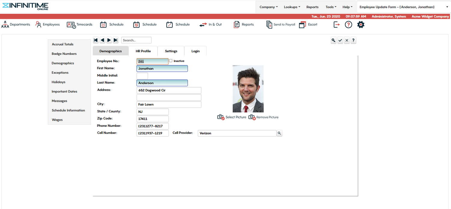 InfiniTime for ADP Workforce Now® | ADP Marketplace
