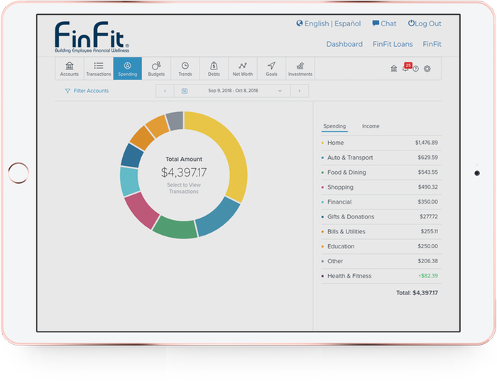 MoneyView Financial Dashboard