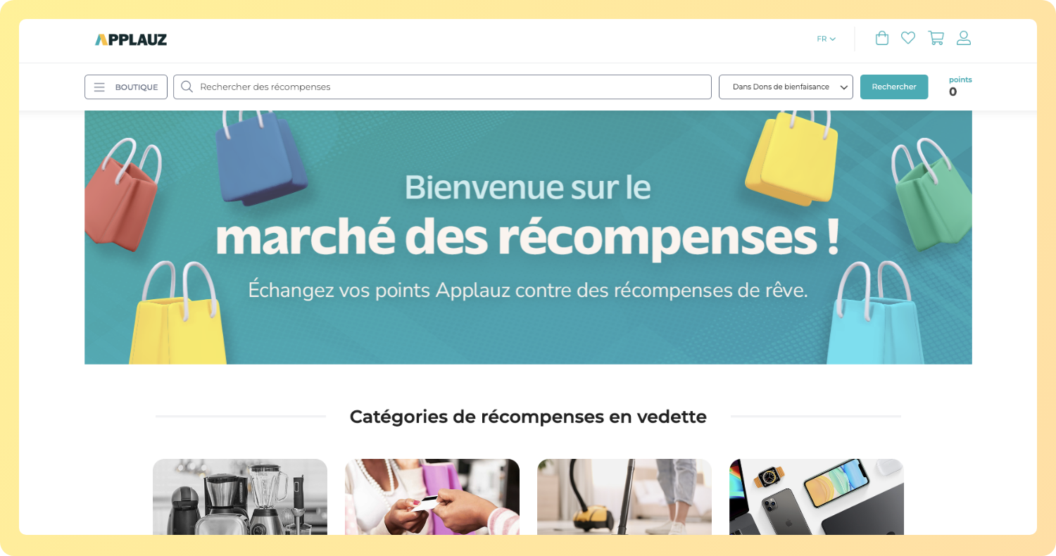 Marché de récompenses