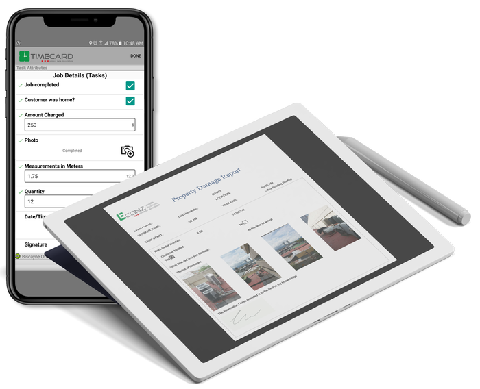 Custom Digital Forms and Digital Signatures