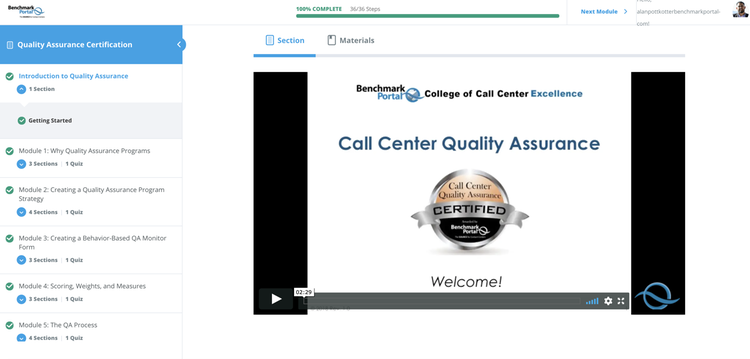 Contact Center Training Quality Assurance Certification On Demand ...