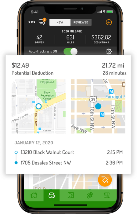 Automatic Mileage Tracking