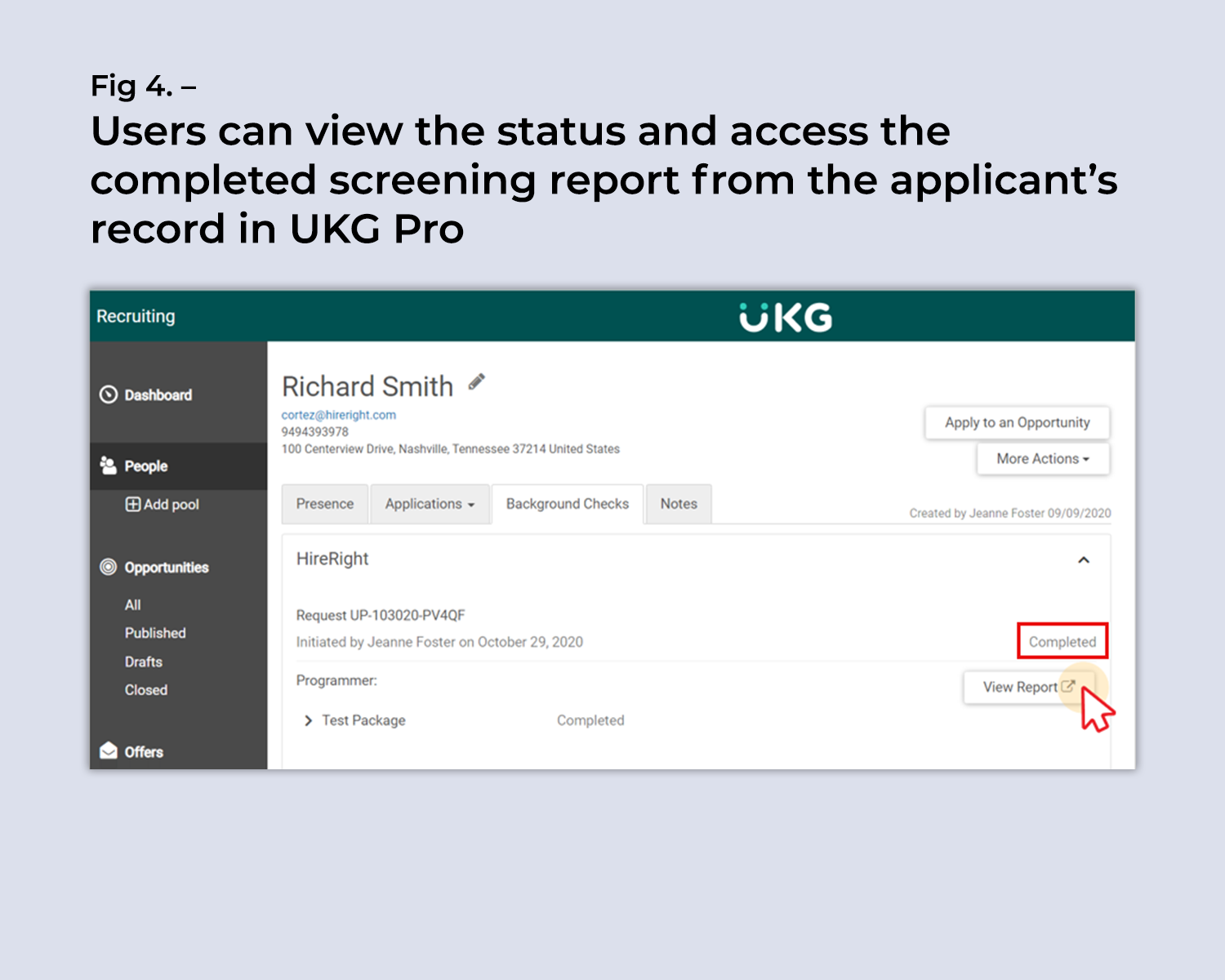 UKG Screen by HireRight UKG Marketplace