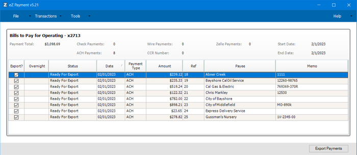 Features | eZ Payment | Apps for QuickBooks Desktop Marketplace