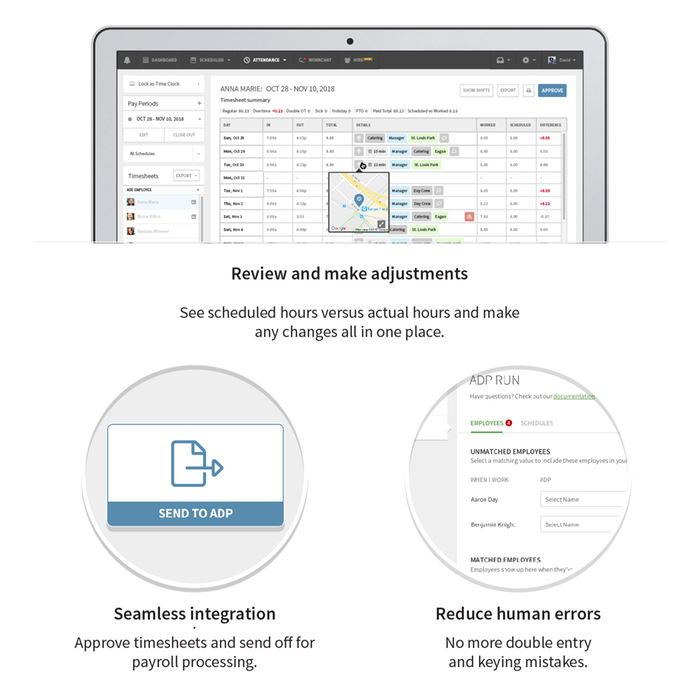 Hours Sync for Payroll