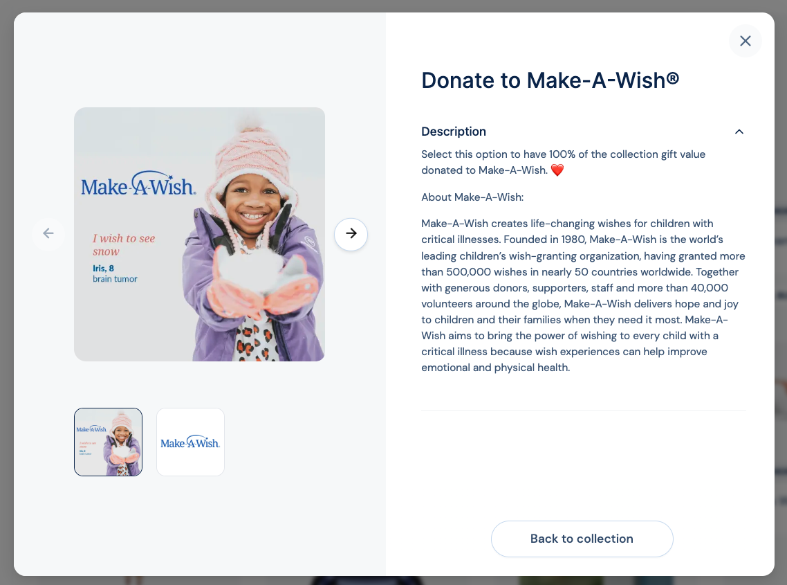 Socially Responsible Gifting- Make-A-Wish