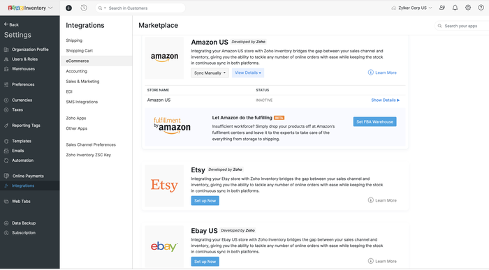 Integrations