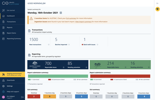 AML/CTF Reporting | X-Sight Marketplace