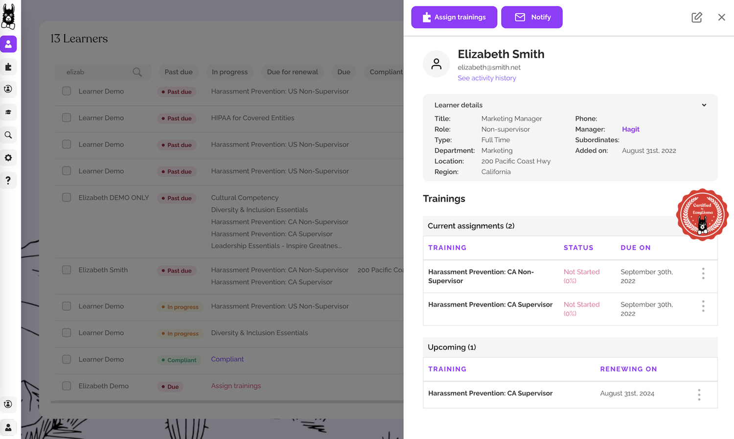 Integration Details