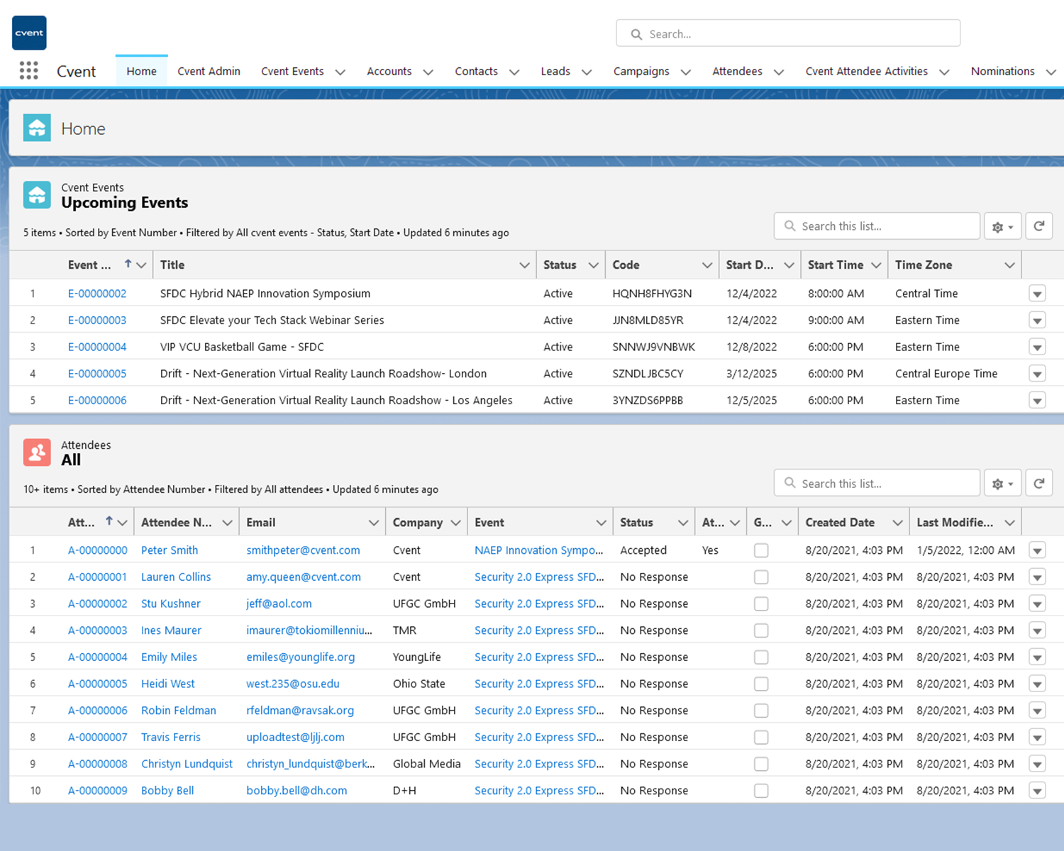 Cvent Salesforce App | Cvent App Marketplace
