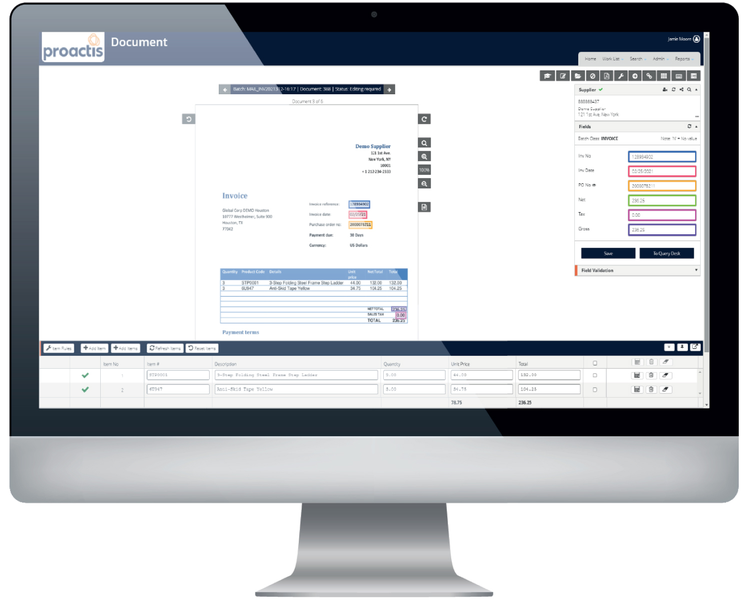 Proactis Intersource Proactis Rego - Accounts Payable Automation | Unit4 Marketplace