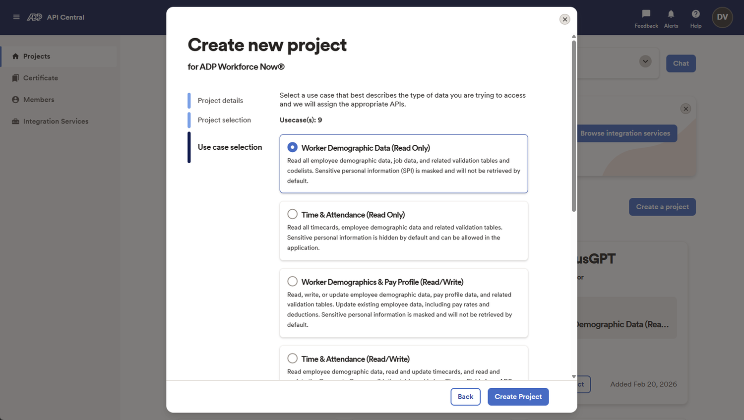 Packaged API Use Cases