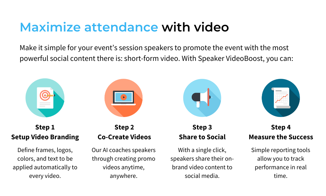 Speaker VideoBoost Cvent App Marketplace