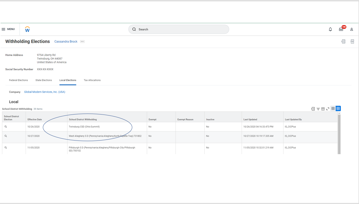 Experian's Tax Withholding Integration Workday Marketplace