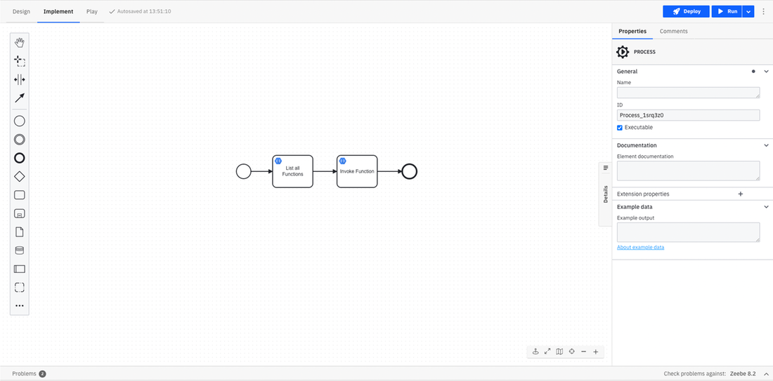 Leverage Google Cloud serverless functionality in your processes