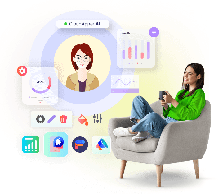 Cloudapper Features | CloudApper Zero-Code AI Platform | UKG Marketplace