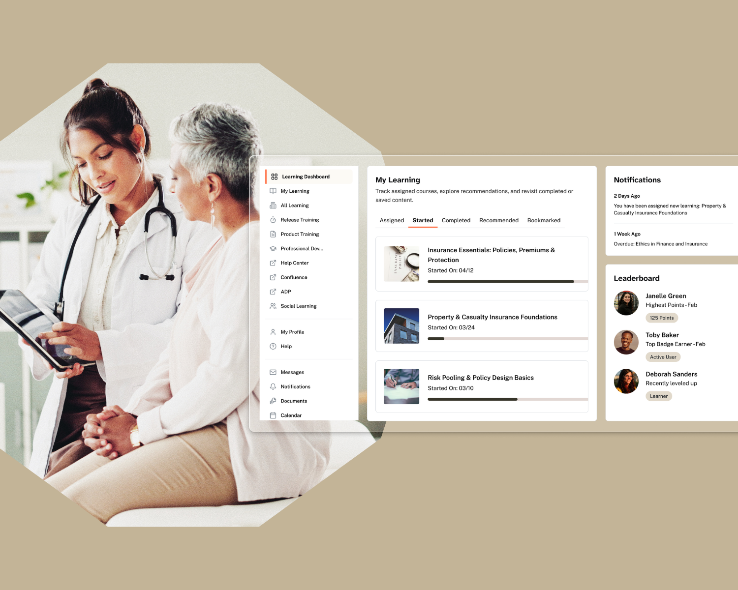 Features | ClearCo Learning Management | Dayforce Exchange
