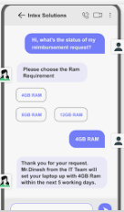 Establish Text Based Chat with your Employees